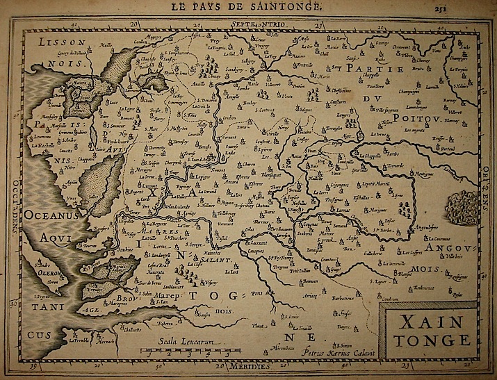 Mercator Gerard - Hondius Jodocus Xaintonge 1630 Amsterdam 
